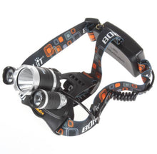 Load image into Gallery viewer, LED Rechargeable 3-light Headlamp